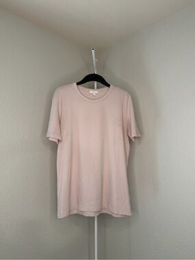 COS Men's Crew Neck Tee - Pale Pink